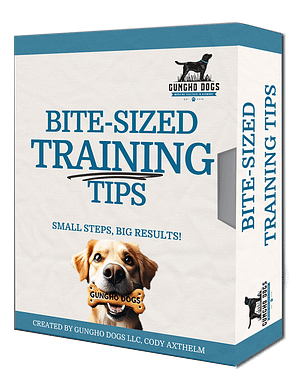 Bite sized training tips by Gungho Dog Training